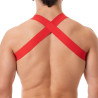 Barcode Berlin Harnais élastique Leonsh Rouge